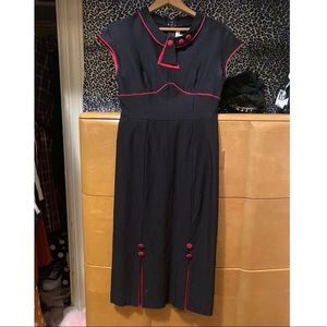 Stop Staring! Pinup Pencil Dress, XL